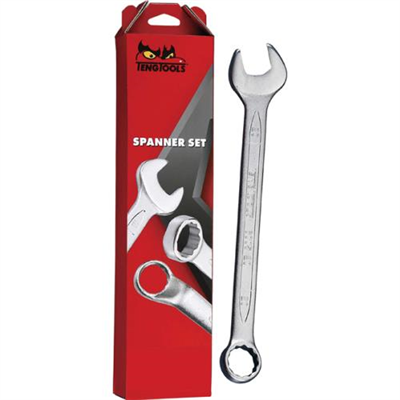 Teng 12pc Combination Metric Spanner Set 8-19mm