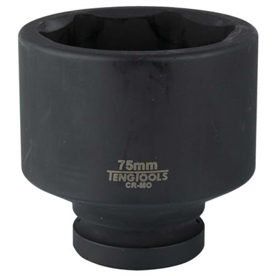 Teng 1in Dr. Impact Socket 75mm Din