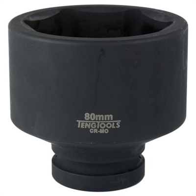 Teng 1in Dr. Impact Socket 80mm Din