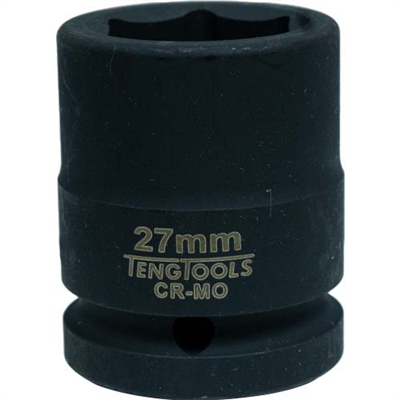 Teng 3/4in Dr. Impact Socket 27mm DIN