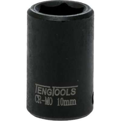 Teng 1/4in Dr. 10mm Impact Socket Din