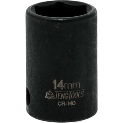 Teng 3/8in Dr. Impact Socket 14mm ANSI