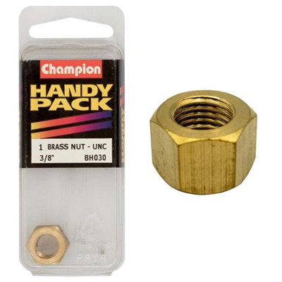 Champion 3/8in UNC Manifold Nut