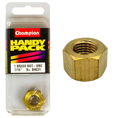 Champion 7/16in UNC Manifold Nut