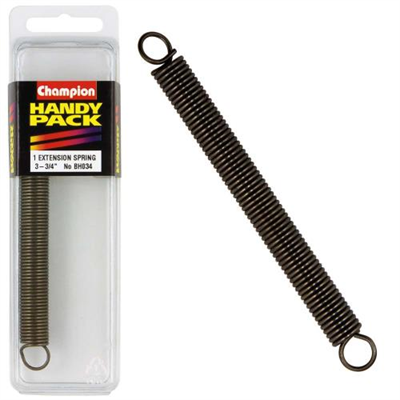 Champion 3-3/4in x 1/2in x 17G Extension Springs