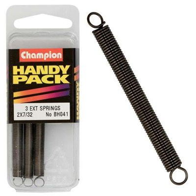 Champion 2 x 7/32in x 24G Extension Springs