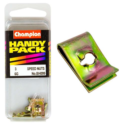 Champion 6G x 21/32in x 7/16in Speed Nut