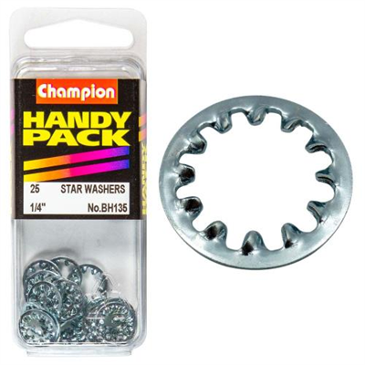 Champion 1/4in internal Star Washer