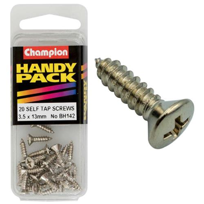 Champion 6G x 1/2in S/Tap - Raised HD
