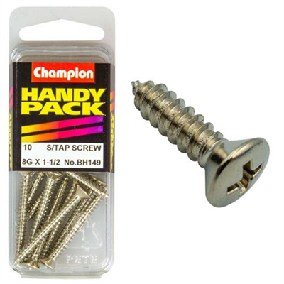 Champion 8G x 1-1/2in Self Tap Set Screw - Rsd HD