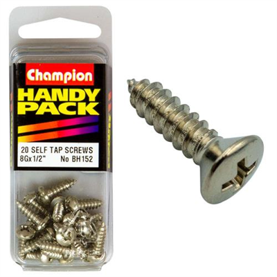 Champion 8G x 1/2in S/Tap Set Screw - Pan HD