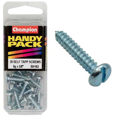 Champion 10G x 1/2in Self Tap Set Screw - Pan HD