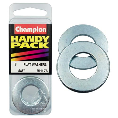Champion 5/8in Flat Steel Washer