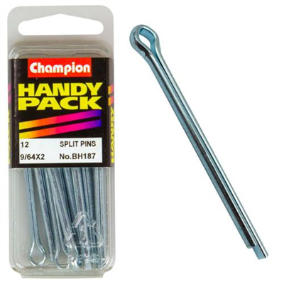 Champion 9/64 x 2in Split (Cotter) Pin