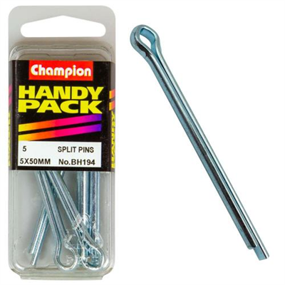 Champion 5.0 x 50mm Split (Cotter) Pin