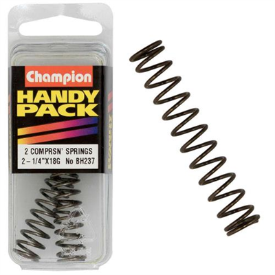 Champion 2-1/4in x 7/16in x 18G C/Spring