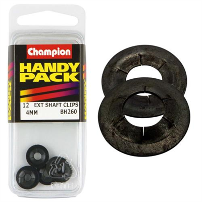 Champion 4mm External Shaft Lock Rings