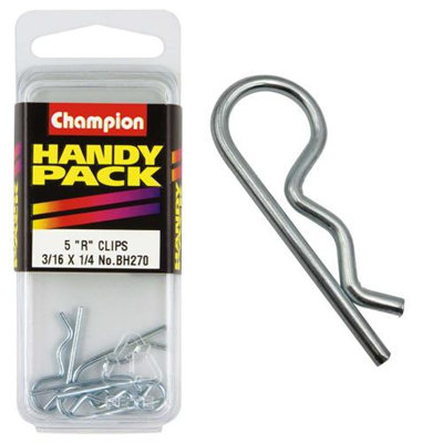 Champion 3/16in - 1/4in Shaft R-Clips