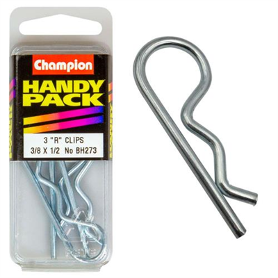 Champion 3/8in - 1/2in Shaft R Clips
