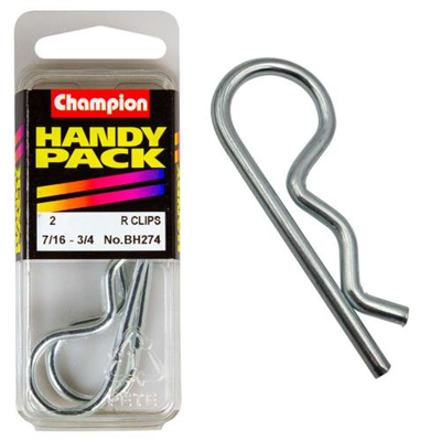 Champion 7/16in - 3/4in Shaft R-Clips