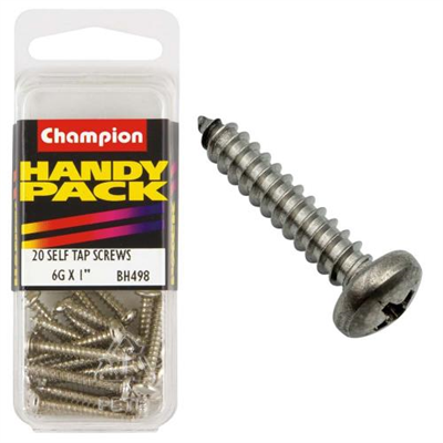Champion 6G x 1in S/Tap Set Screw - Pan HD