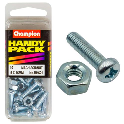 Champion M5 x 16mm Machine Set Screw