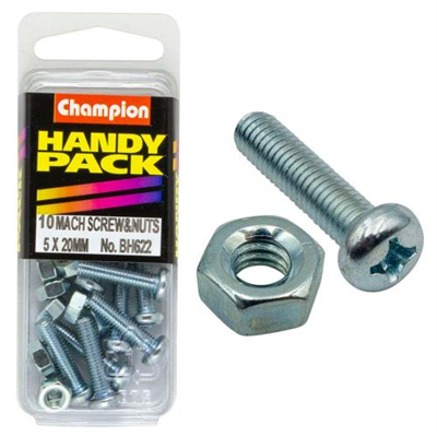 Champion M5 x 20mm Machine Set Screw