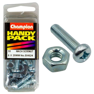 Champion M6 x 20mm Machine Set Screw
