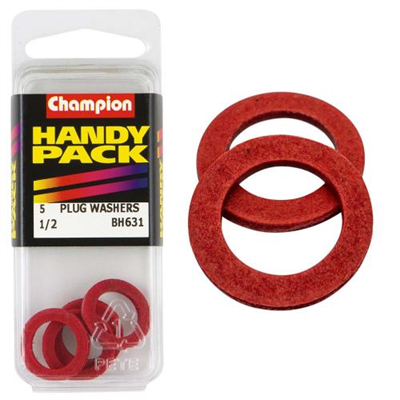 Champion #1 OS Fibre Sump Plug Washer - 1/2in +.028