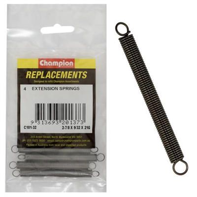 Champion 72 x 7 x 0.8mm Extension Spring