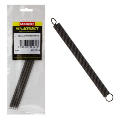 Champion 175 x 6 x 0.6mm Accel. Spring -4pk