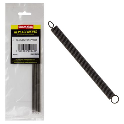 Champion 145 x 5 x 0.5mm Accelerator Spring-4pk