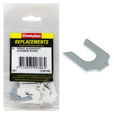 Champion 1/32in Wheel Alignment Shim -Suit Ford -15pk