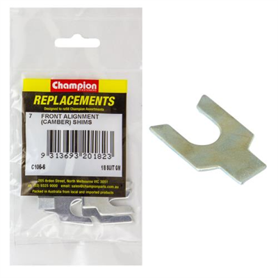Champion 1/8in Wheel Alignment Shim -Suit GM -7pk
