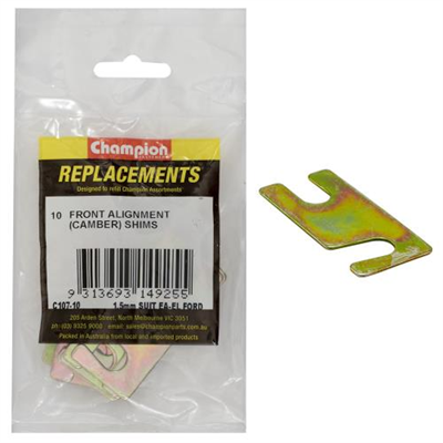 Champion Front Alignment Shim 10mm x 1.5mm Type 2 -10pk