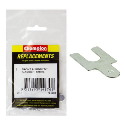 Champion Front Alignment Shim 10mm x 2mm Type 1 -5pk