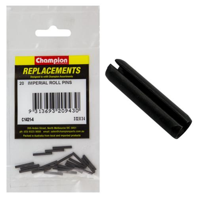 Champion 3/32in x 3/4in Roll Pin -20pk