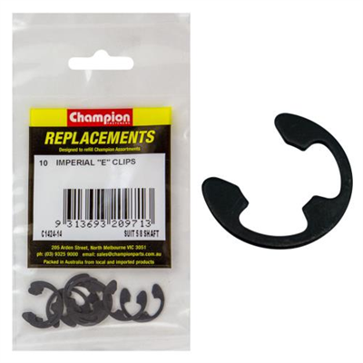 Champion E-Clip Suit 5/8 Shaft -10pk