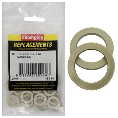 Champion M14 Poly Drain Plug Washer - 25pk