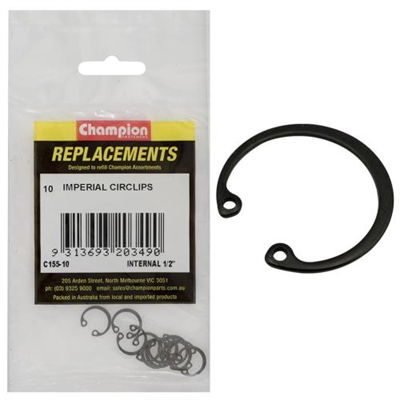 Champion 1in Internal Circlip - 25pk