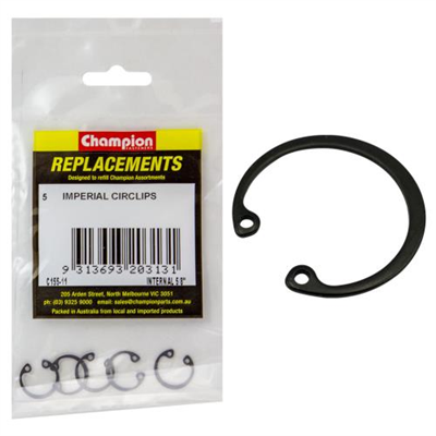 Champion 5/8in internal Circlip -5pk