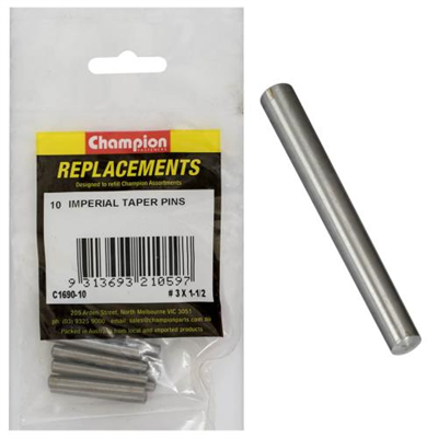 Champion #3 x 1-1/2in Taper Pin -10pk