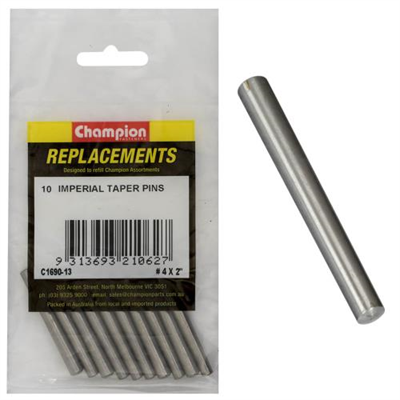Champion #4 x 2in Taper Pin -10pk