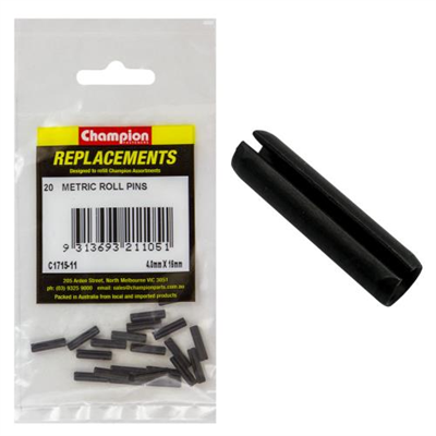 Champion 4mm x 16mm Roll Pin -20pk