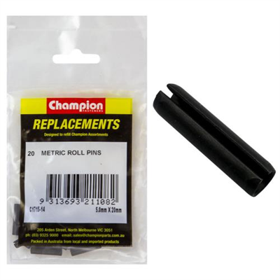 Champion 5mm x 20mm Roll Pin -20pk