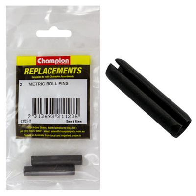 Champion 10mm x 50mm Roll Pin -2pk