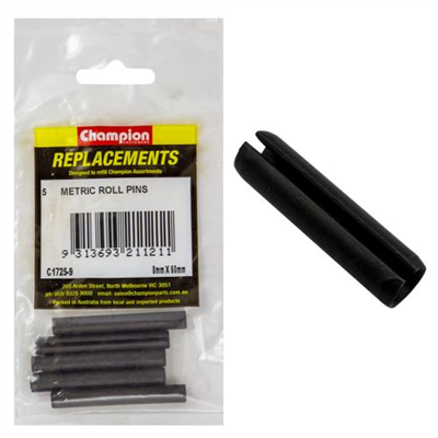 Champion 8mm x 60mm Roll Pin -5pk