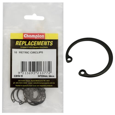Champion 24mm internal Circlip -10pk