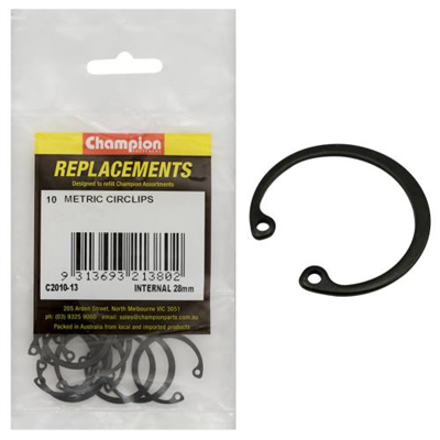 Champion 28mm internal Circlip -10pk