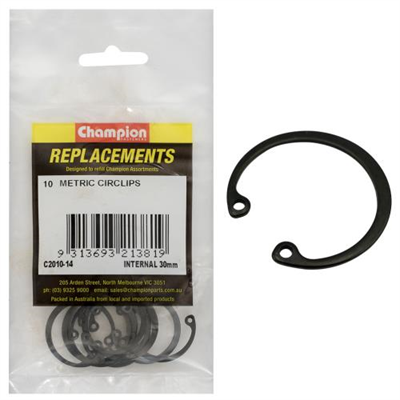 Champion 30mm internal Circlip -10pk
